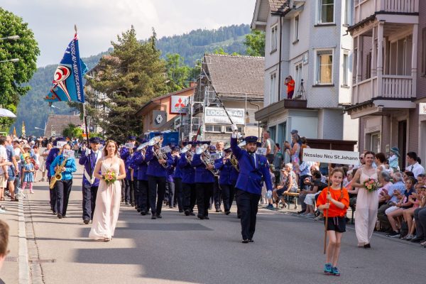 Parademusik in Ebnat-Kappel